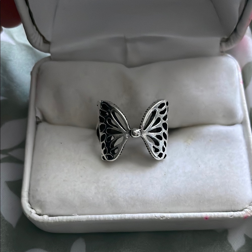 Silver Butterfly Rings Set - Picture 5 of 5